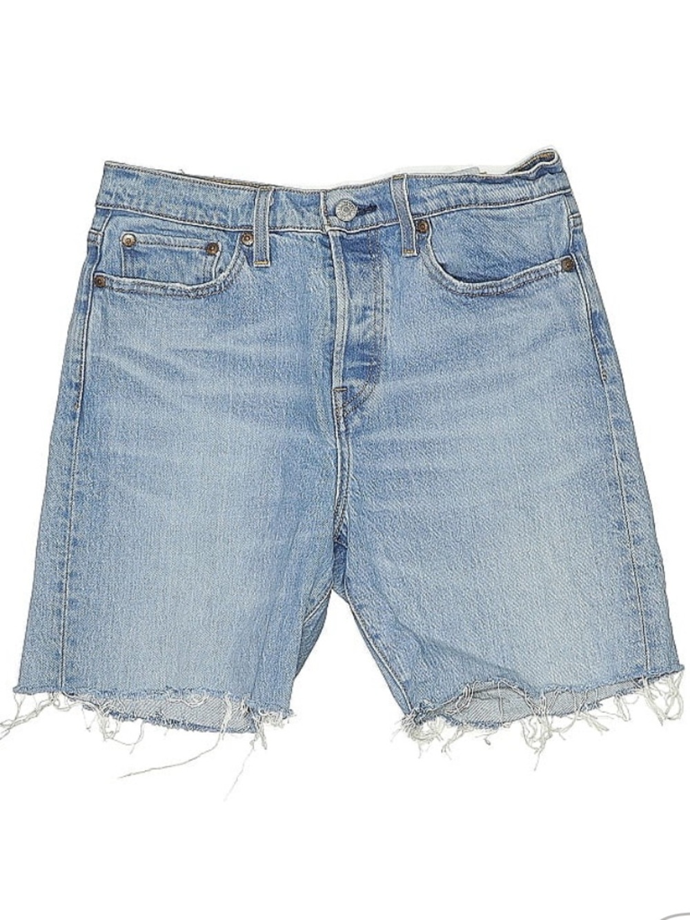 Levi's Light Blue Denim Cutoff Jean Shorts